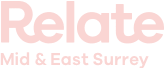 relate mid east surrey logo pink